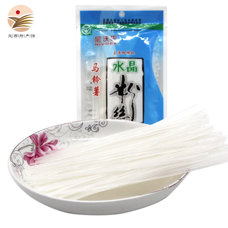陇原兴发定西宽粉火锅粉鲜粉马铃薯宽粉条 火锅食材土豆宽粉条麻辣烫