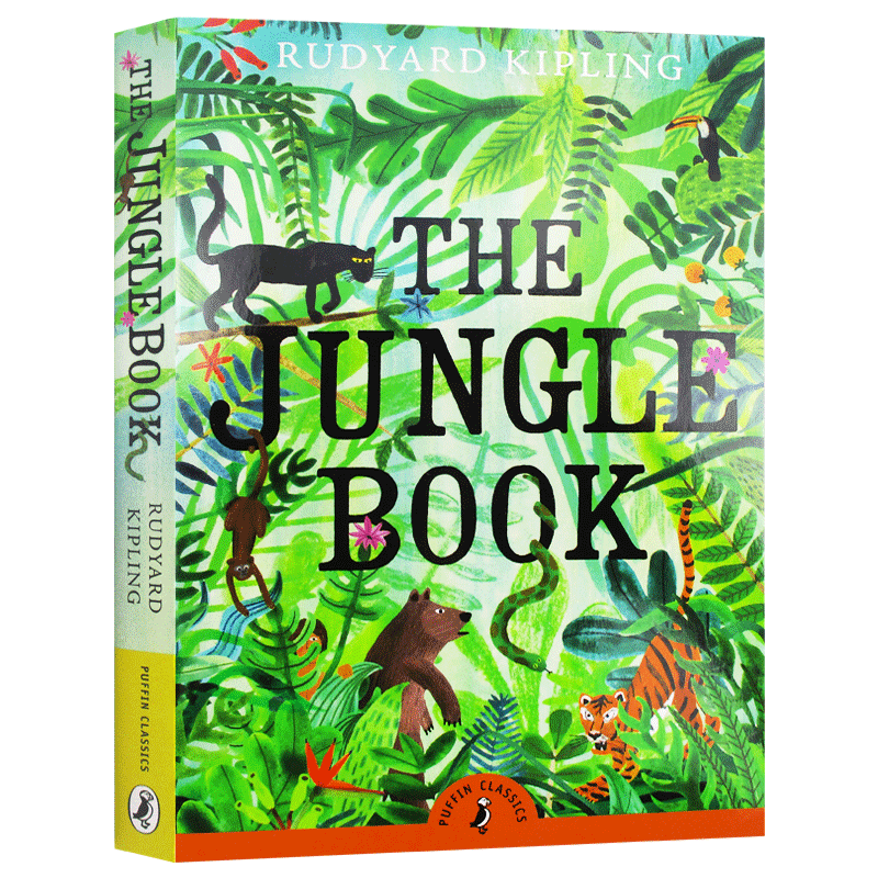 英文原版 丛林之书 the jungle book 儿童文学读物 英语课外阅读书籍