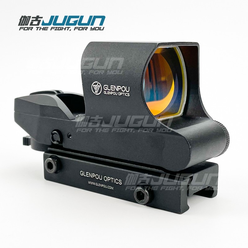 伽古(jugun)伽古5 8变点红点瞄准镜金属银膜红绿hd高清抗震高透瞄具无