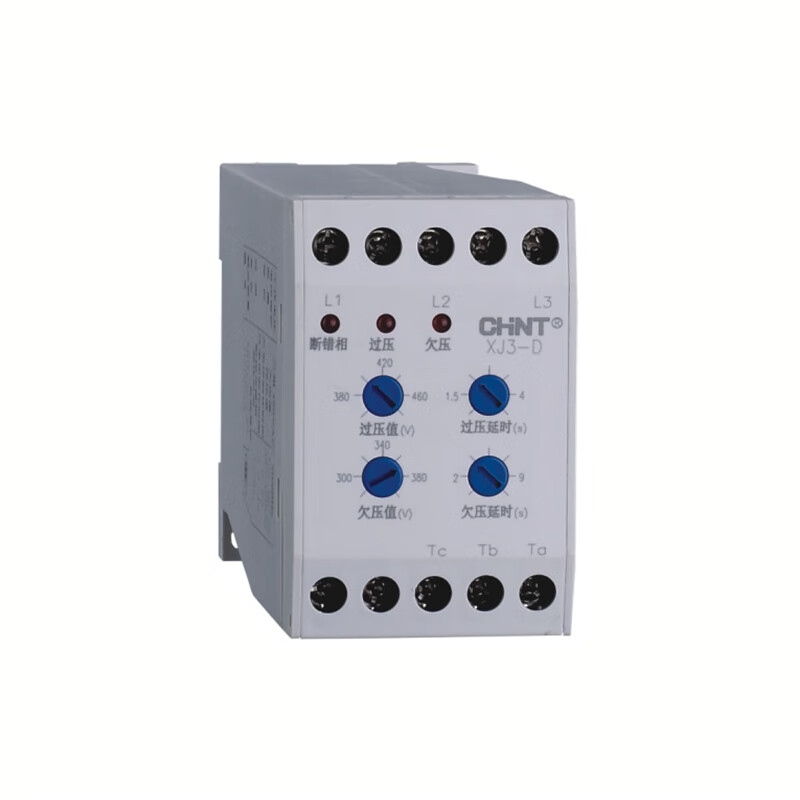 正泰xj3-g d ac380v断相与相序保护继电器缺相保护三相电机保护器 xj3