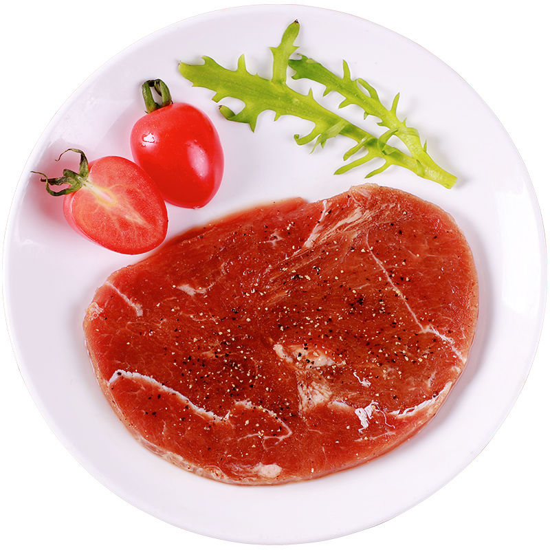 【黑椒牛排】黑椒牛排家庭微腌调理套餐 黑椒牛排10片 酱包