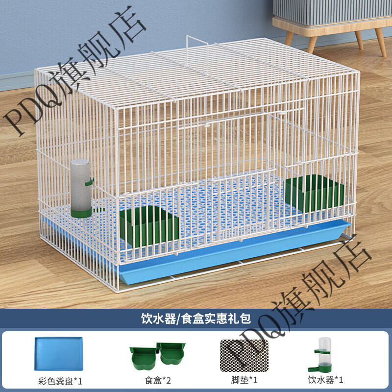 裕展芦丁鸡专用笼观赏笼饲养箱育雏家用养殖小鸡笼加密鹌鹑笼小黄鸭笼 白色(饮水器4件套) (芦丁鸡笼)L大号50*33*33(7怎么样,好用不?