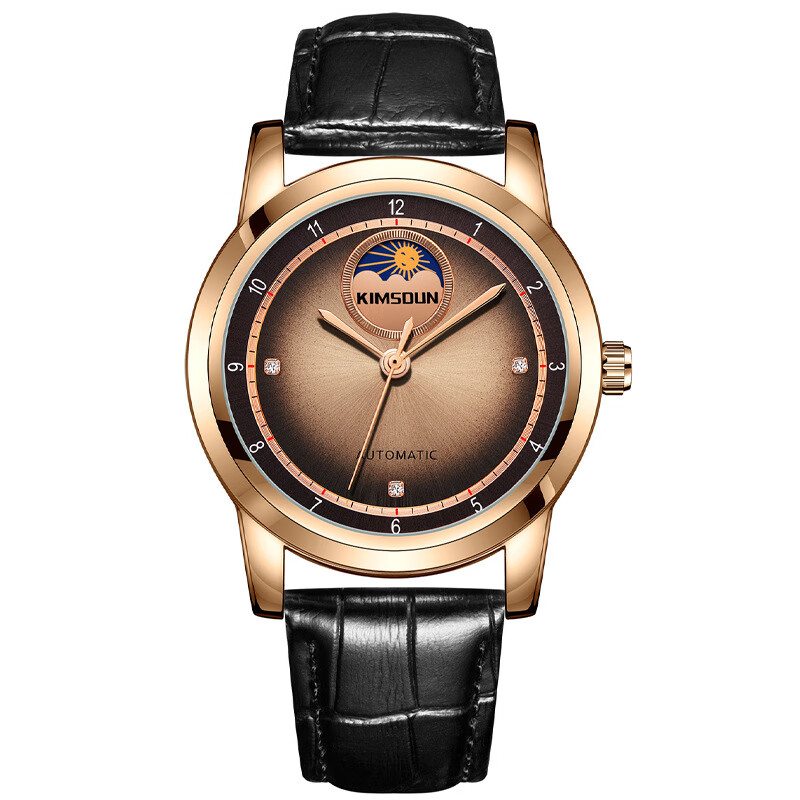 金诗顿 kimsdun太阳神金诗顿名表月相全自动机械手表男