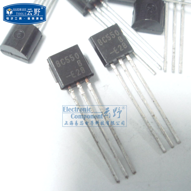 高科美芯 三极管bc550b to92直插 npn通用晶体管 双极晶体管 (10个)
