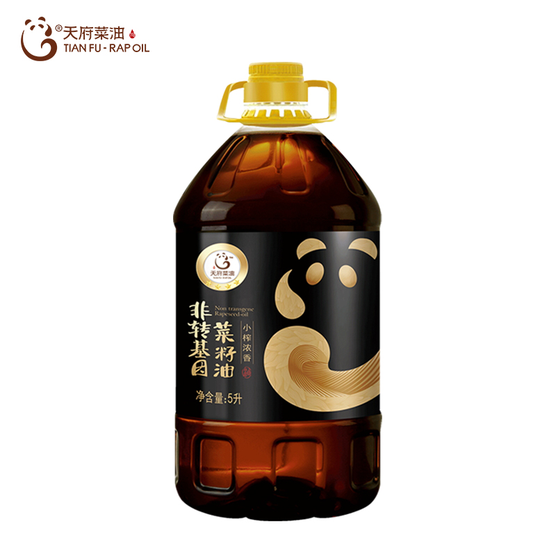 天府菜油四川小榨浓香菜籽油非转基因物理压榨食用油四星5升 天府菜油【四星】5L*1桶怎么样,好用不?