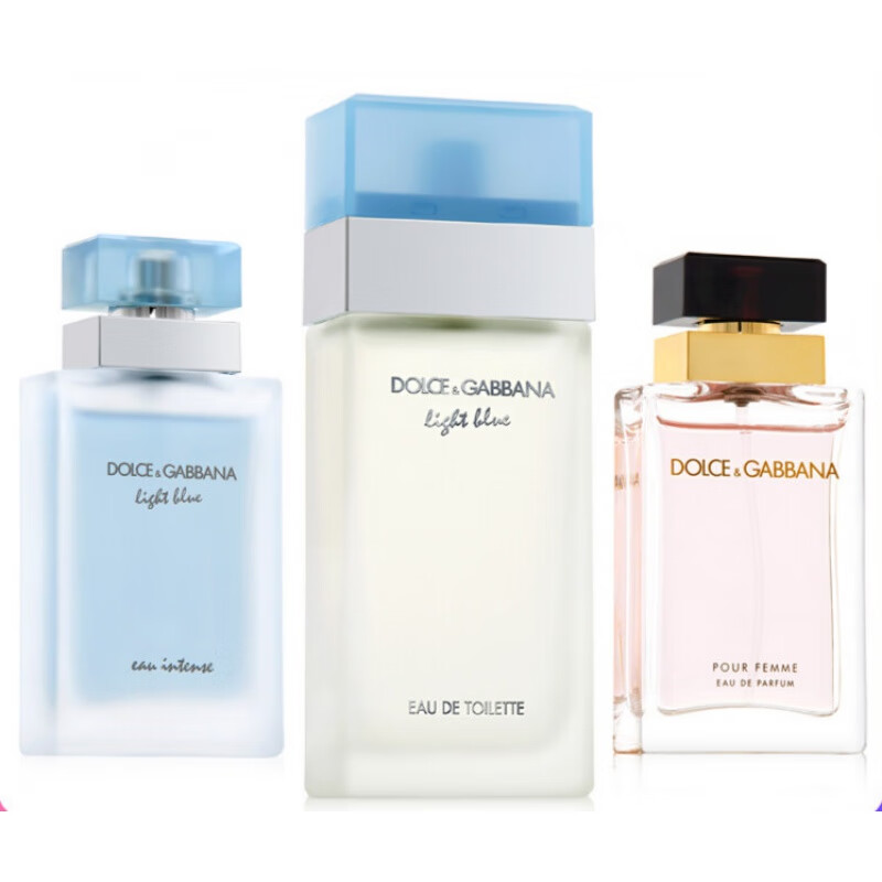 dolcegabbana香水价格,dolcegabbana香水 dg杜嘉纳班dolce cabbana杜加班呐gd逸蓝浅蓝light blue左右香水 默认