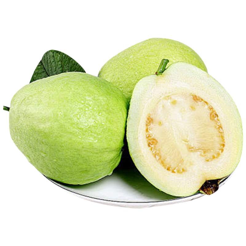 京鲜生白心芭乐番石榴净重3斤 单果150g起 脆果 水果源头直发包邮