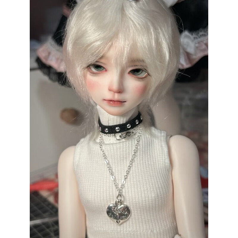 breazabjd娃娃男娃1/4分男弗朗西斯化妆关节玩偶帅气少年礼物 裸娃:化