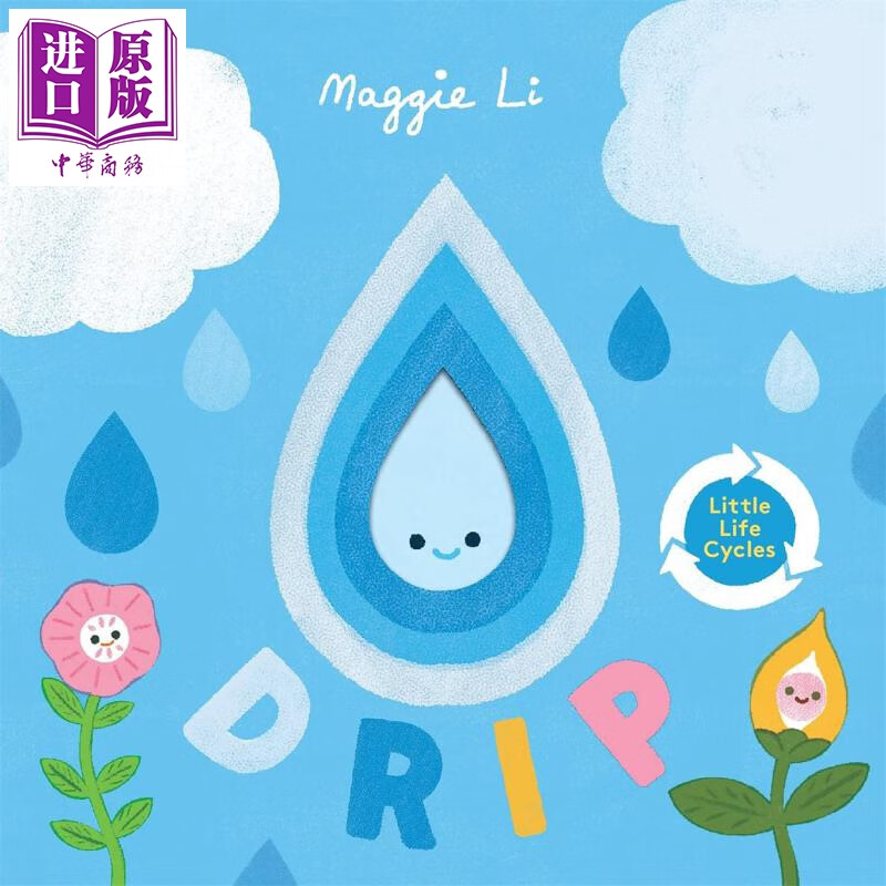 little life cycles: drip生命周期:小雨滴 英文原版 进口童书 儿童
