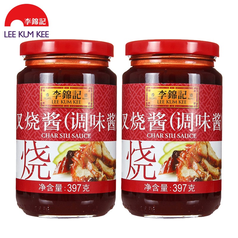 李锦记 叉烧酱397g*2瓶 烧烤配料调料 烤翅牛排叉烧酱类