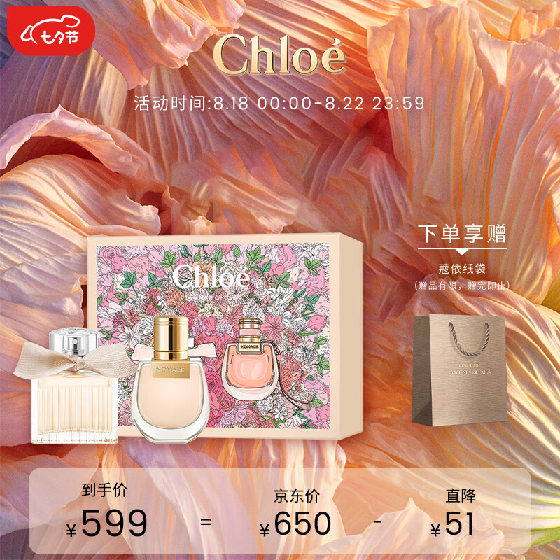 蔻依（Chloe）小小蔻依游乐园礼盒(恋旅20ml+女士20ml)  七夕情人节生日礼物