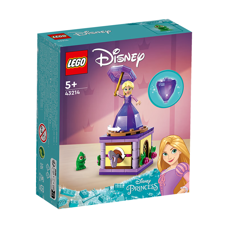 LEGO 乐高 Disney Princess迪士尼公主系列 43214 翩翩起舞的长发公主