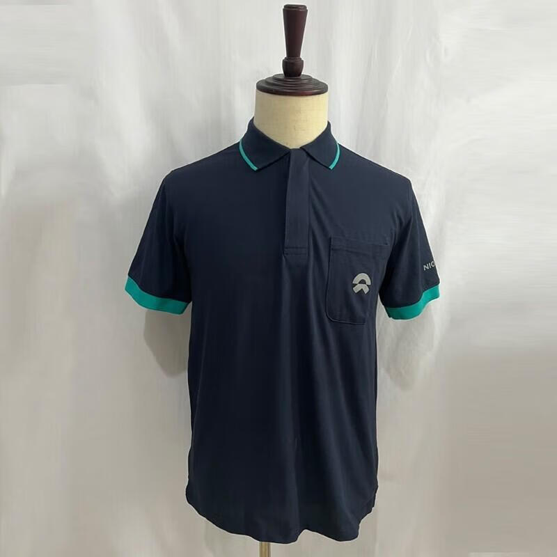 承皙蔚来汽车工作服4s店工装新能源汽车售后维修车间套装 短袖t恤 160