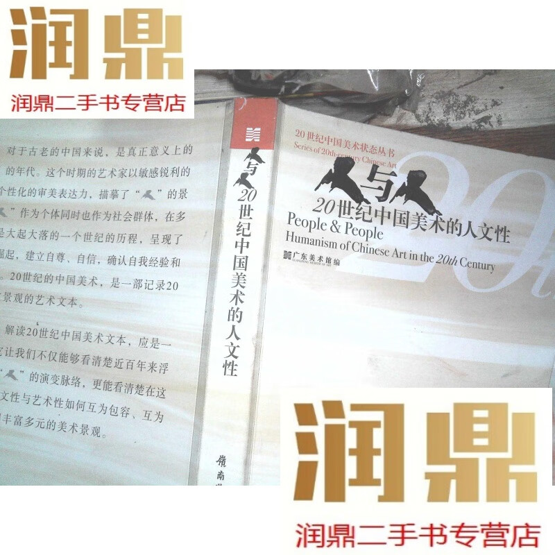 【二手九成新】人与人:20世纪中国美术的人文性:      20 (书脊破损)