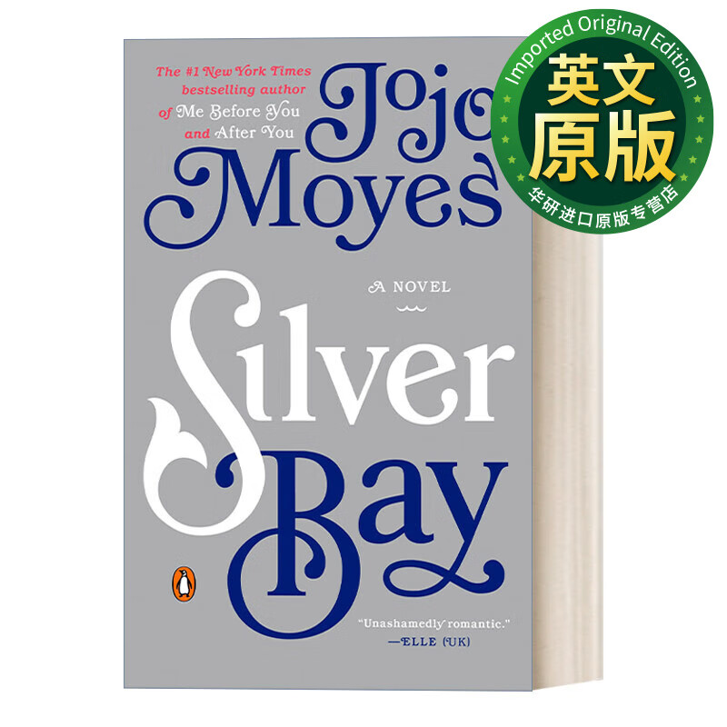 银湾 英文原版 silver bay 当代女性浪漫小说 me before you遇见你之