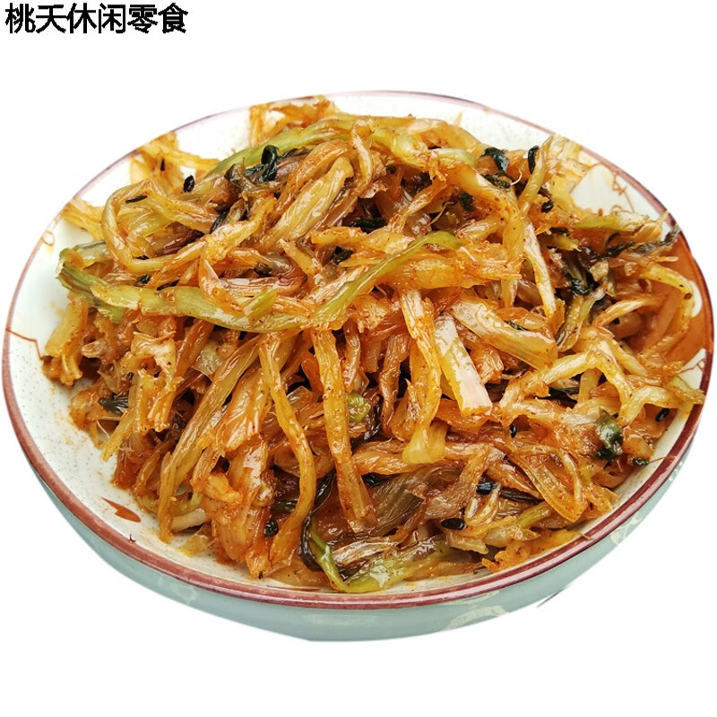 花仙笙(gearss)安徽宣城泾县特产农家自制腌香菜500g香辣白菜酱菜咸菜