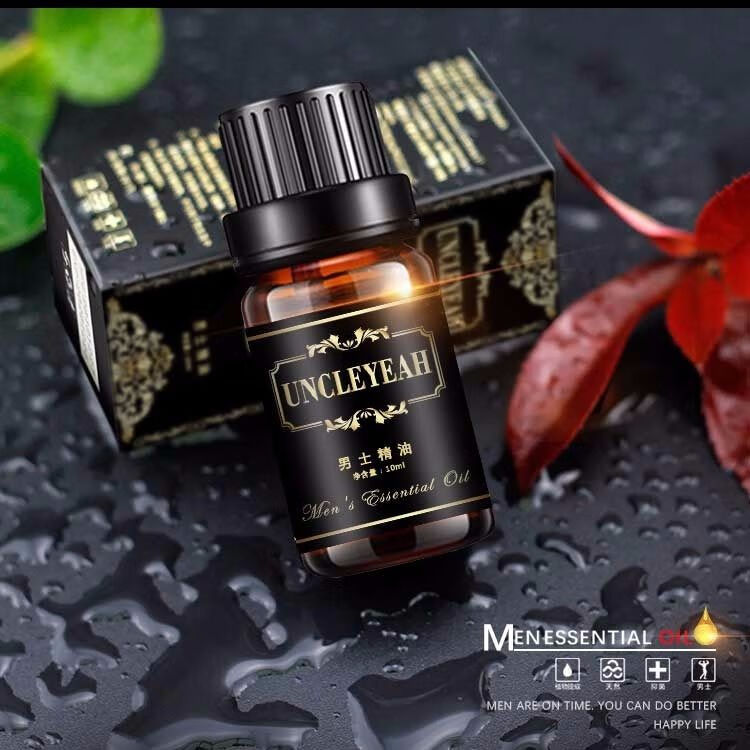 男士草本精油海免体护理修护外用按摩精油 一瓶装
