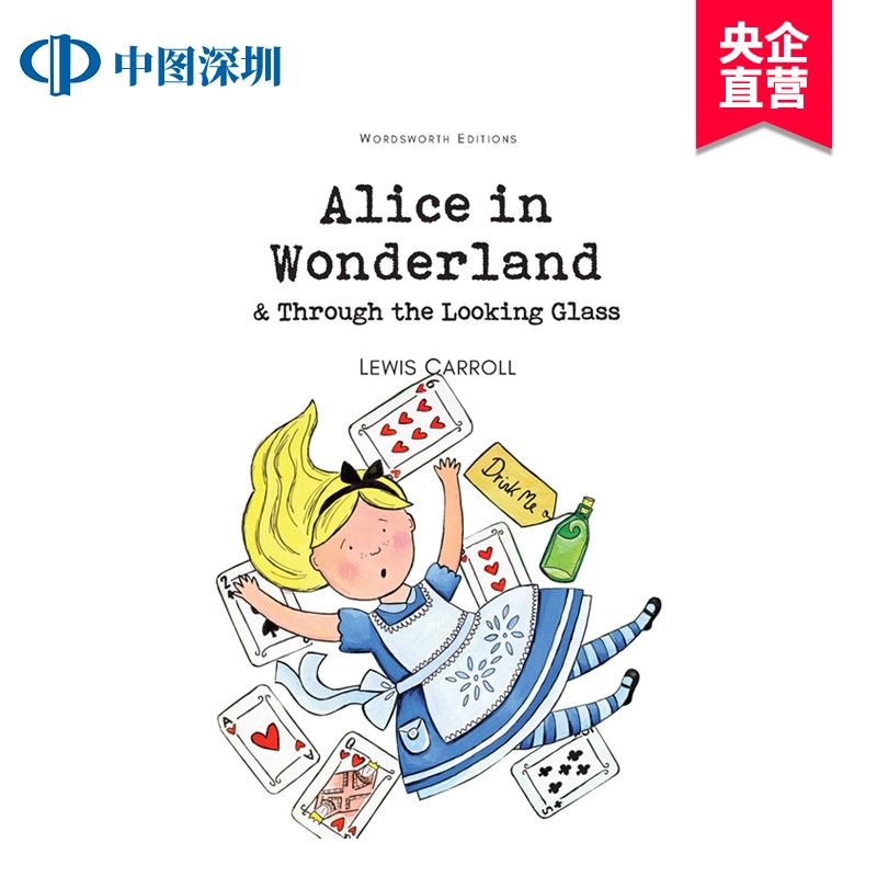 现货英文原版 爱丽丝梦游仙境Alice in Wonderland经典小说读物