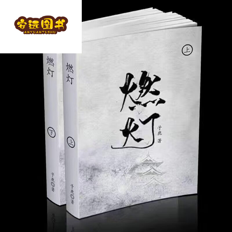 燃灯 完整版 实体小说上下2册 子鹿  全新无删减现货 燃灯册