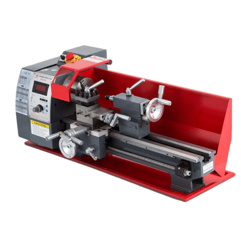 沃嘉210车床多功能微型车床木工仪表金属车床220v车床小型佛珠机 210