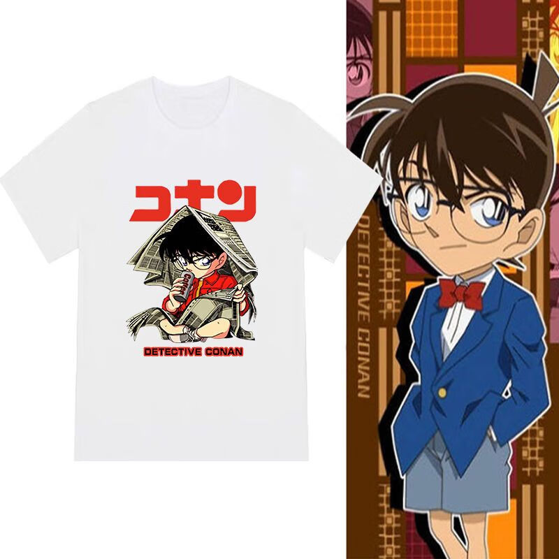 capital kiss柯南衣服联名t恤基德卡通动漫名侦探二次元周边男女情侣