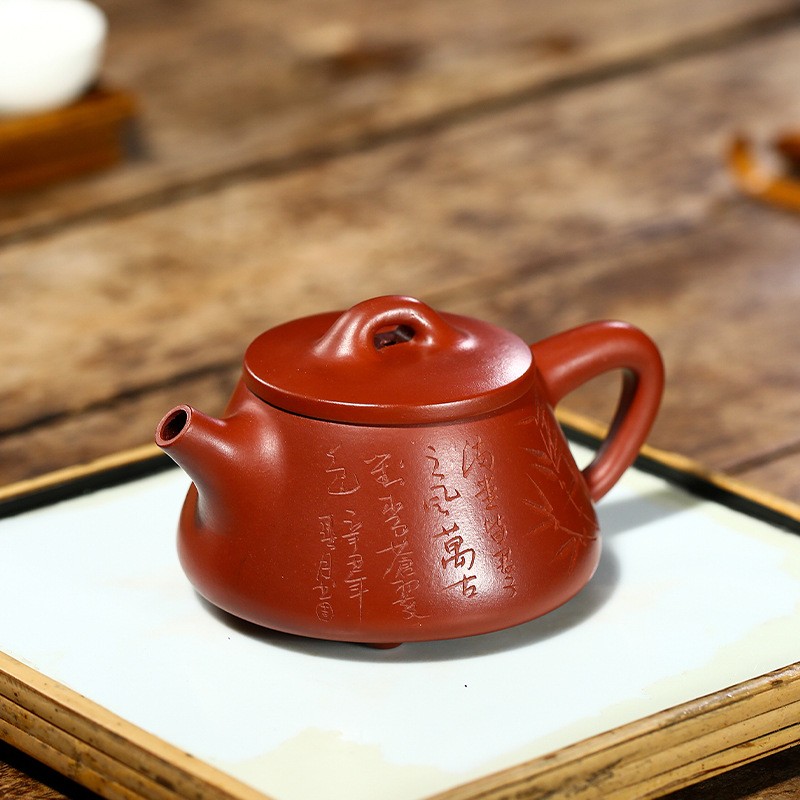 鑫祥势宸宜兴原矿紫砂壶 名家黄加峰全手工制大红袍泡茶壶家用办公室