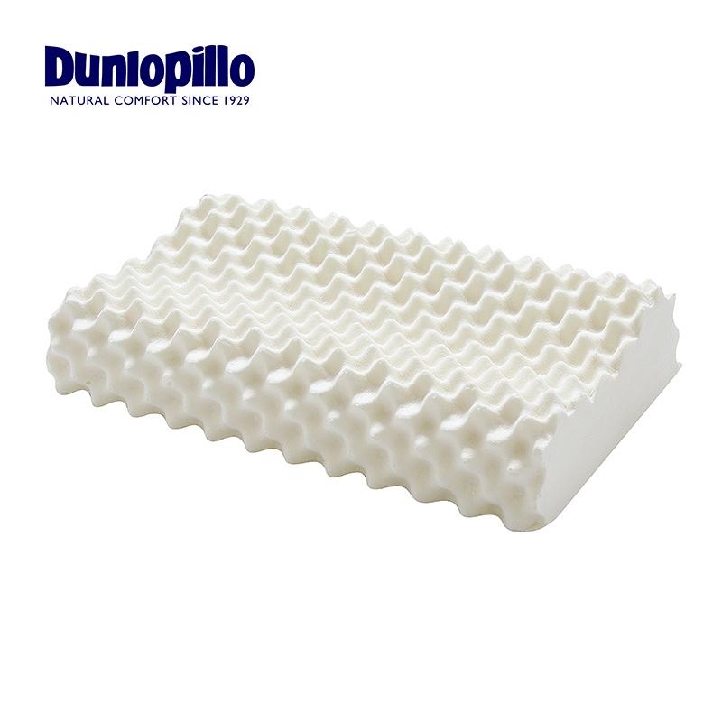 Dunlopillo邓禄普印尼原厂原装进口天然乳胶按摩曲线颈椎枕
