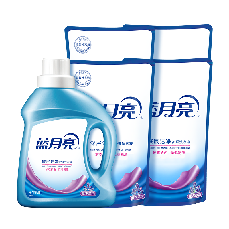 ���������������ơ�������ϴ��Һ10����װ 1kgƿ*1ƿ+1kg��*4 ޹�²��� �ྻ10����װ