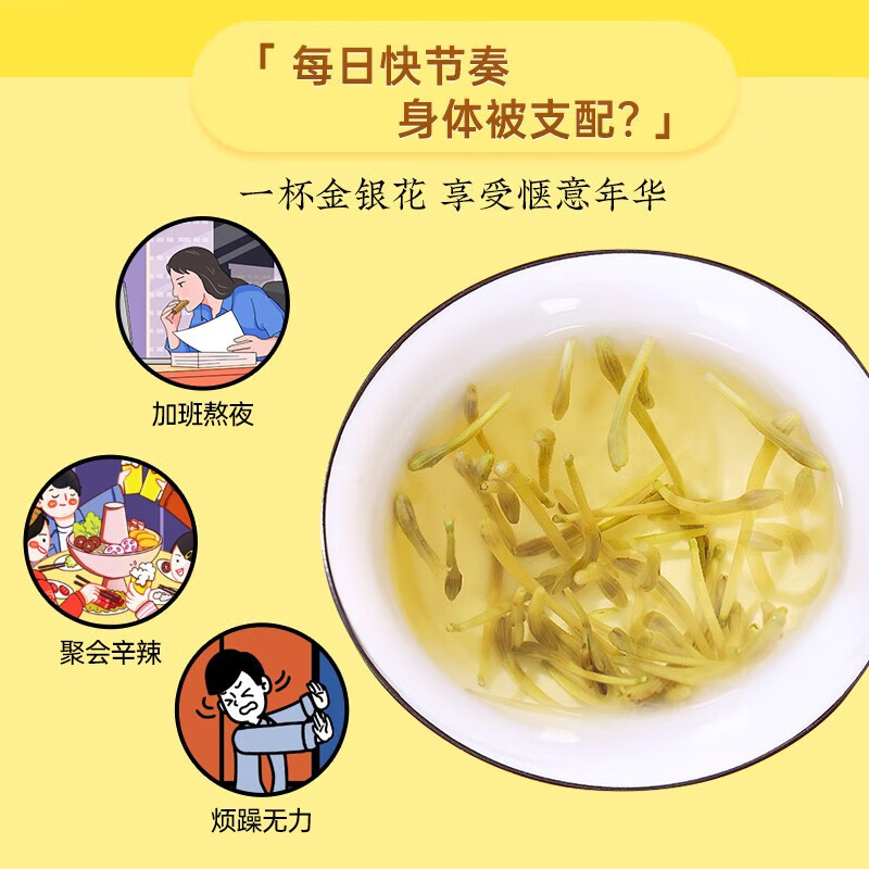 北京同仁堂 金银花 40克