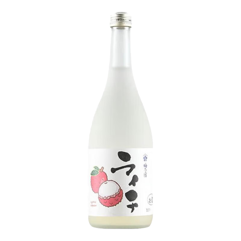 梅乃宿果肉梅酒系列日本原瓶進(jìn)口洋酒低度果酒桃子酒柚子酒梅酒果肉酒 梅乃宿荔枝酒720ml