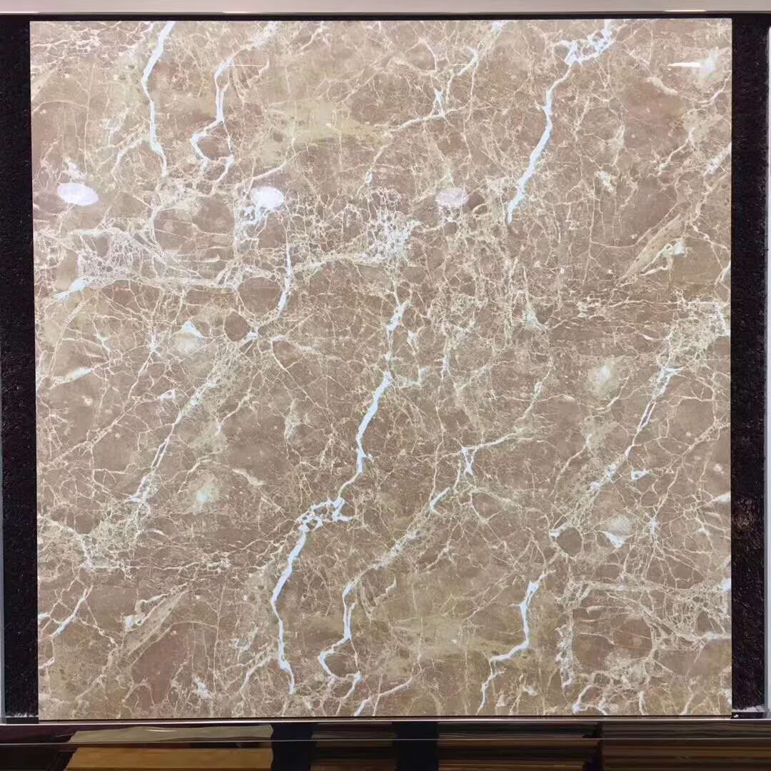 美克杰瓷砖门槛石黑白根客厅防滑磁砖全抛釉黑金花全瓷耐磨地 咖啡网