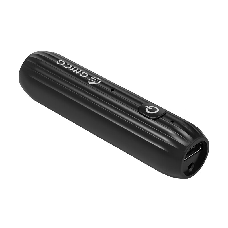 奥睿科(ORICO)USB蓝牙音频适配器 5.0版无线蓝牙音箱耳机发射接收器 3.5mm转USB音响车载AUX 黑色BTA-502