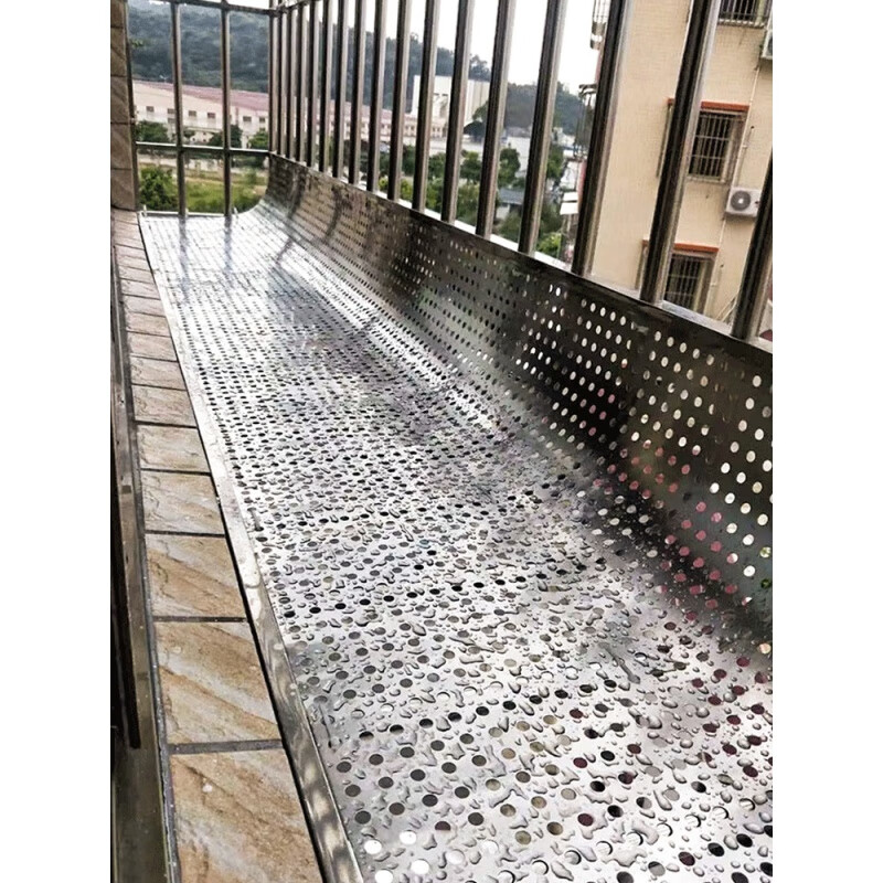 防盗窗垫板防坠栏窗台防掉隔板封窗户防猫防漏网 不锈钢阳台防护网