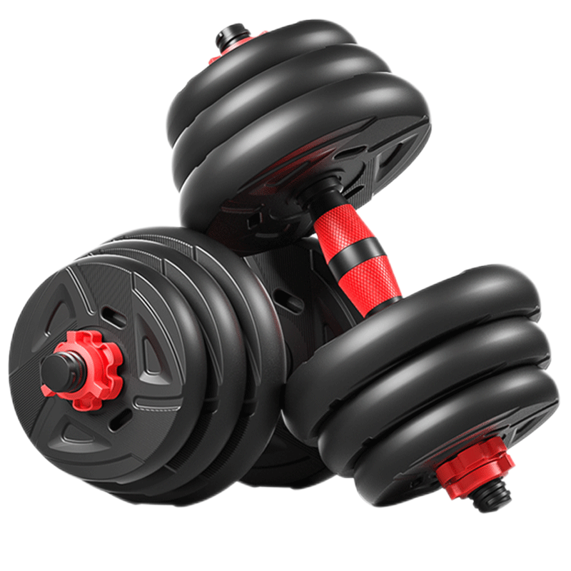 百亿补贴:欧耐德(OUNAIDE) 哑铃男士健身家用环保杠铃壶铃套装可调节举重初学者可拆卸亚玲 【豪华款】60斤一副+连接杆118.9元