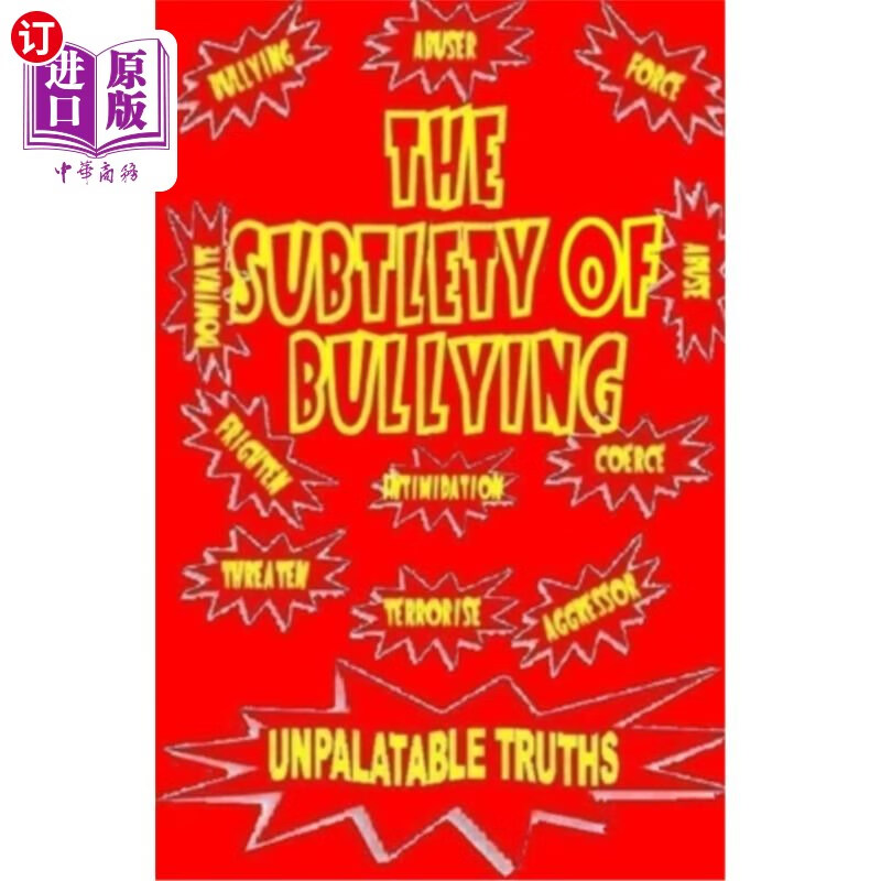 海外直订the subtlety of bullying 欺凌的微妙之处