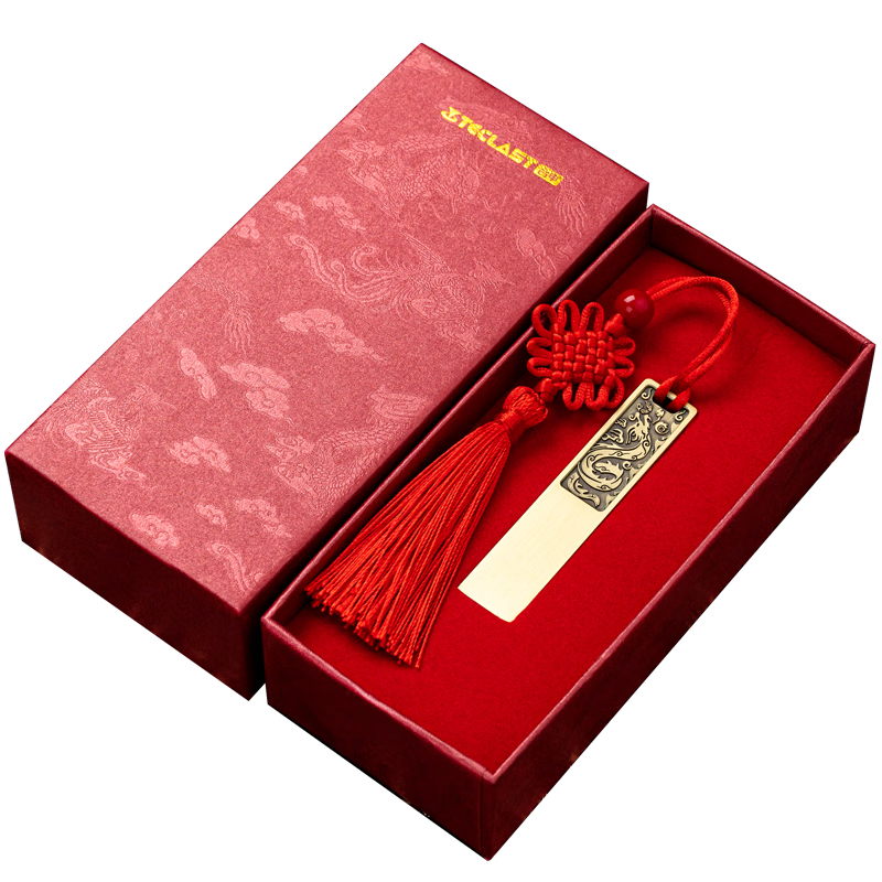 台电（Teclast）32GB USB2.0 U盘 金属原创中国风 龙凤传承系列 创意礼品优盘 古铜色 古风礼盒装