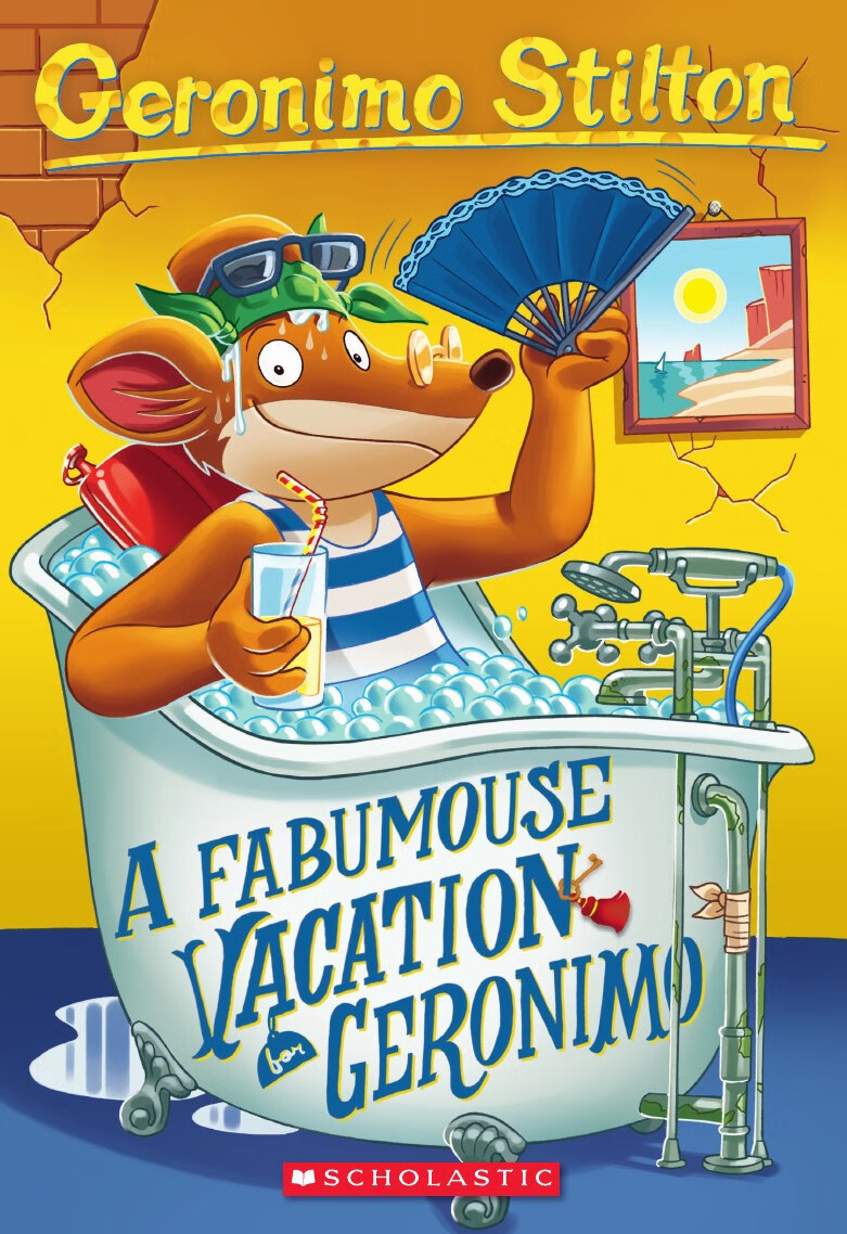 Geronimo Stilton #9: A Fabumouse Vacation for Geronimo 老鼠记者系列#09：杰罗尼摩的美妙假期 进口故事书