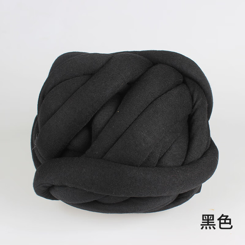 艺彩蝶毛线编织小毯子粗冰岛冰条线手工毯子猫窝粑粑线坐垫婴儿床布条
