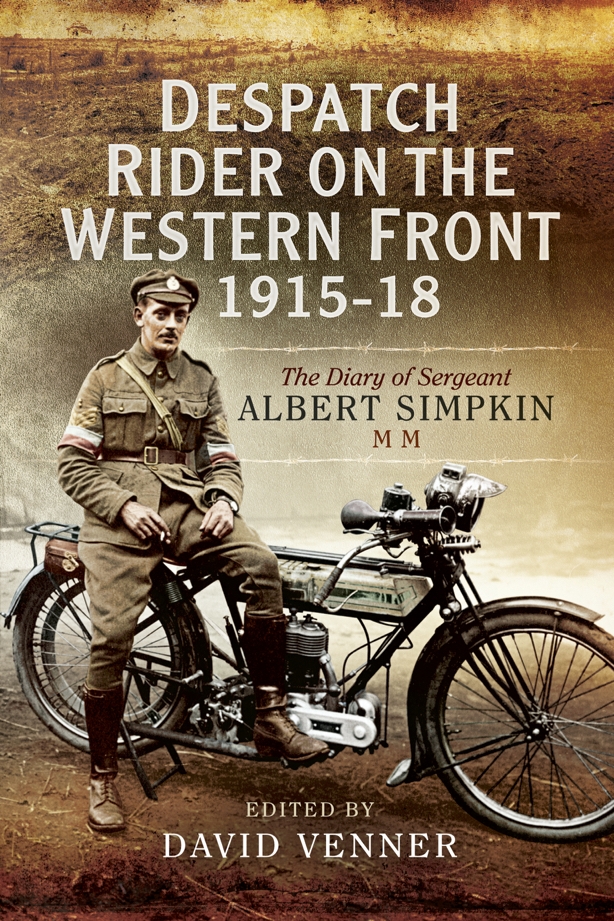 despatch rider on the western front 1915-18