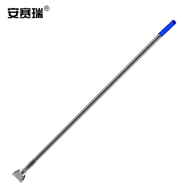 安赛瑞 尘推杆 尘推平板不锈钢拖把杆子配件 加长拖把杆 长135cm