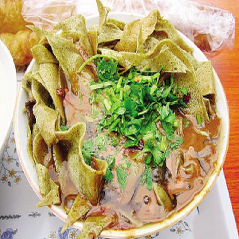 虎钢馋锅巴菜天津特色小吃早点网红抖音锅巴菜 绿豆面嘎巴菜不带卤110