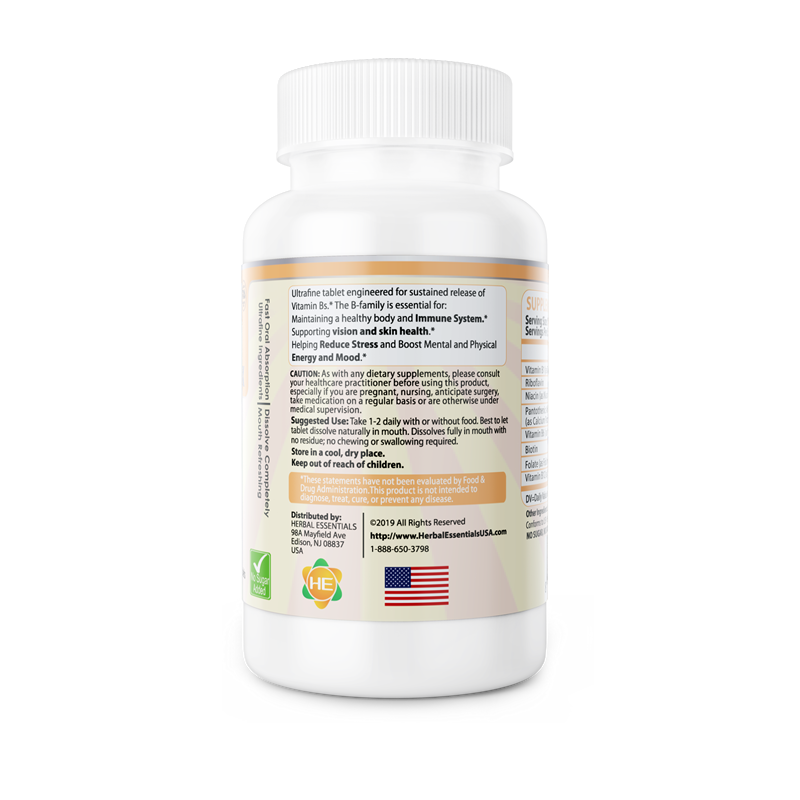 ProNuCare普纽凯 复合维生素B100片 B1 B2 B3 B5 B12 溯源进口