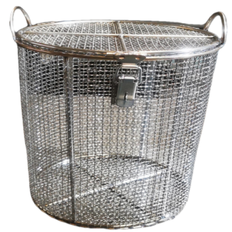 脉秀定制304污水泵防护罩潜水泵笼水泵罩子鱼池塘泵过滤网 直径25cm高