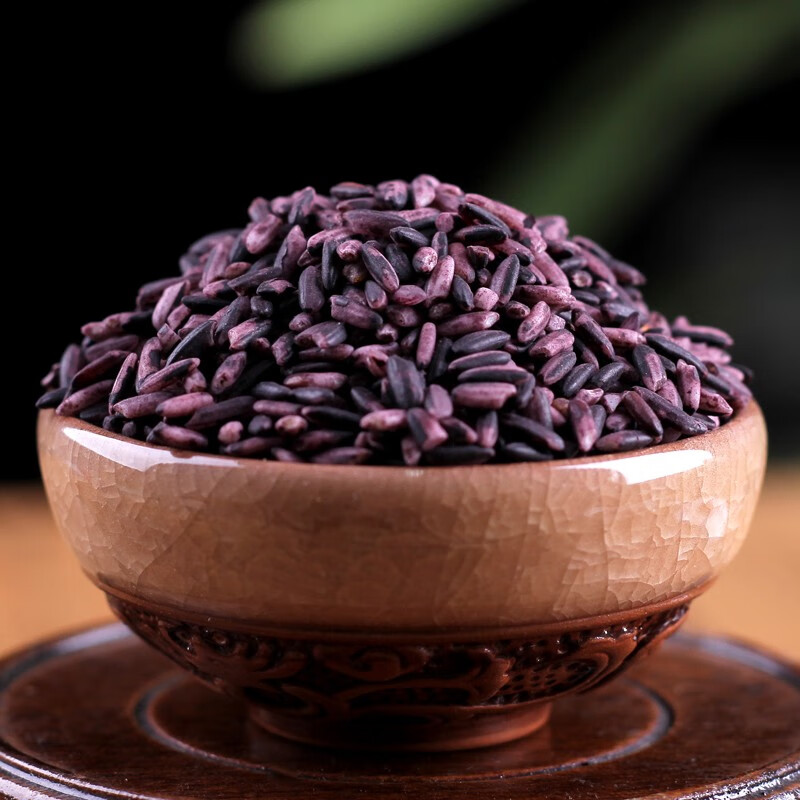 谷耘滇云南紫米紫糯米新米农家老品种血糯米非黑米黑糯米 紫糯米 1斤