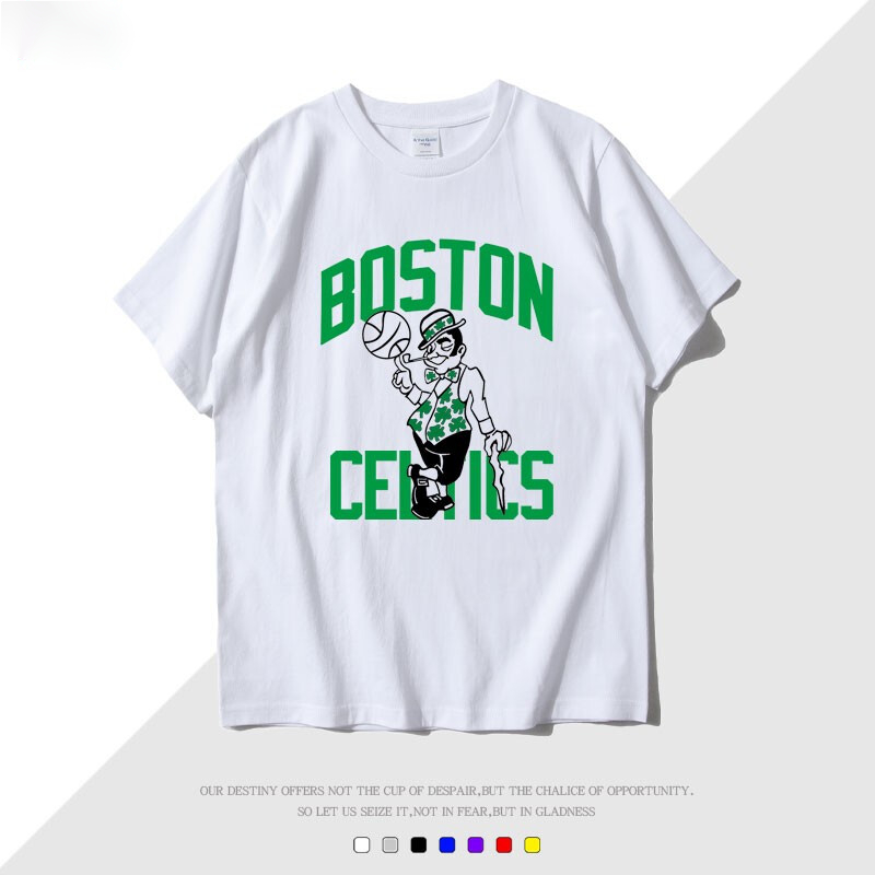 supnba21塔图姆0号夺冠纪念运动短袖t恤男夏季波士顿凯