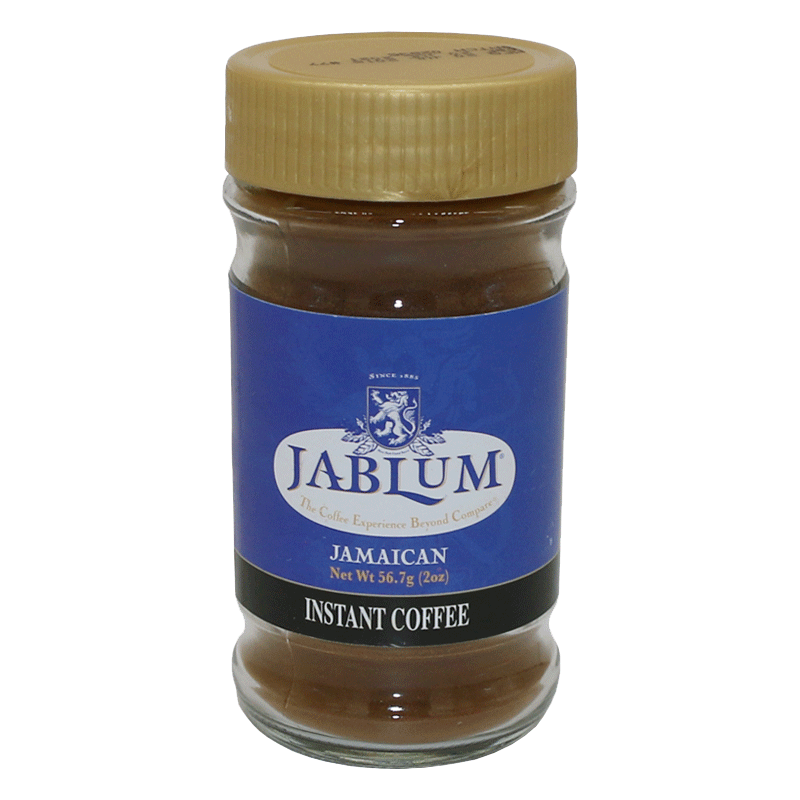 加比蓝（Jablum）原装进口牙买加蓝山咖啡粉 速溶咖啡罐装 56.7g 纯正黑咖啡