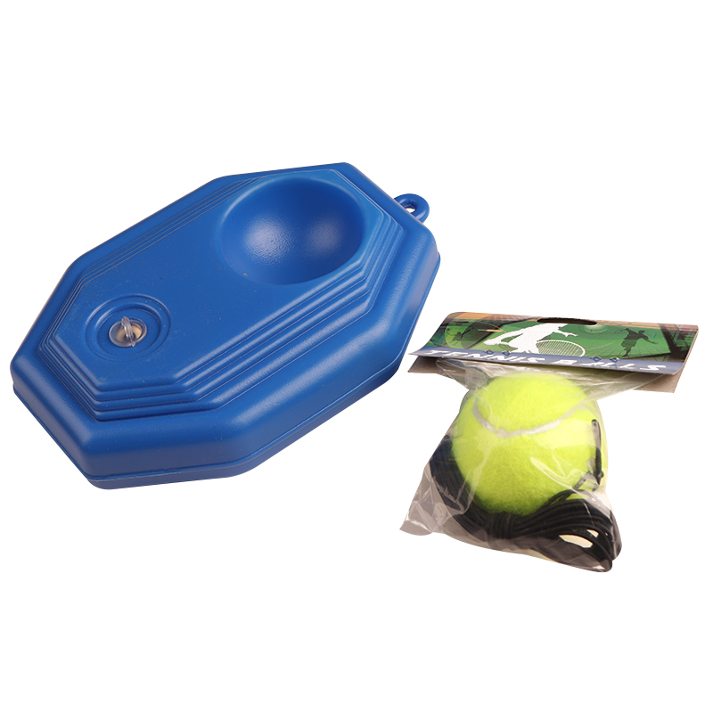 网球训练器 自练线球初学者单人网球带线回弹训练器材 网球训练座