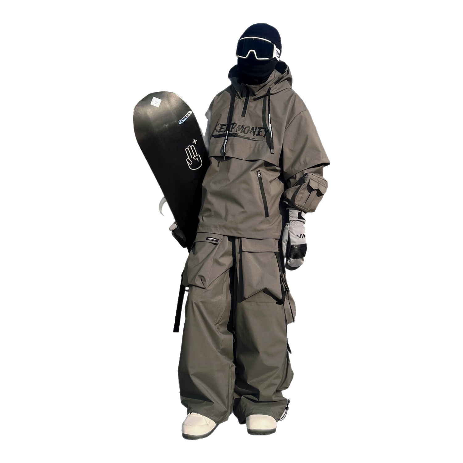 KEEP MONEY�¿���ʽ���ܷ绬ѩ����װ��ˮ���籣ů�Ӻ���Ůͬ��廬ѩװ�� ��ҹ�̻�ѩ����װ 2XL 1055Ԫ