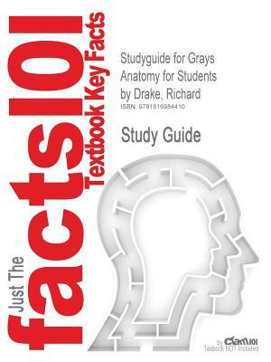预订 studyguide for grays anatomy for students by drake, richard