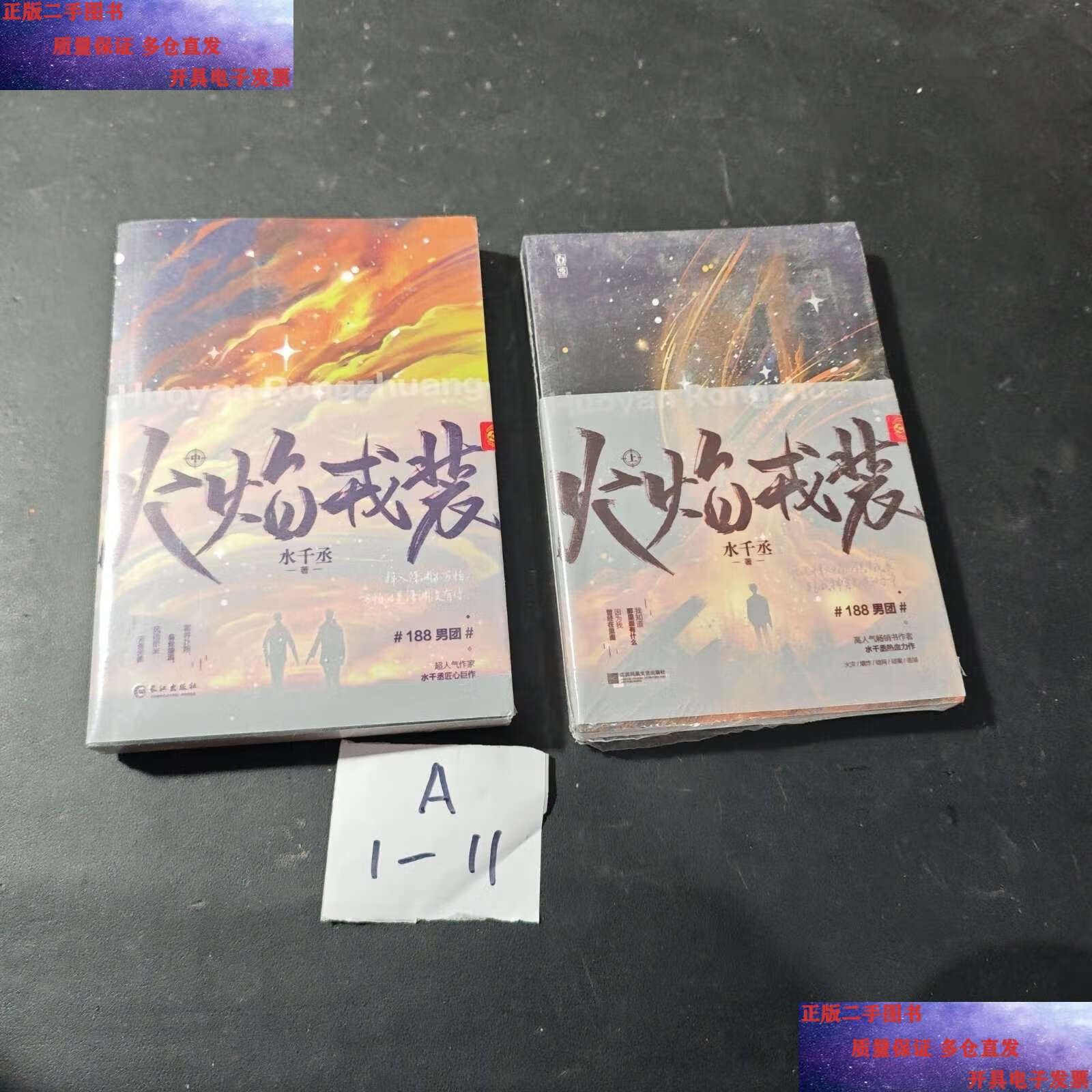 【二手9成新】火焰戎装-上/中【2本合售】 /水千丞 江苏凤凰文艺